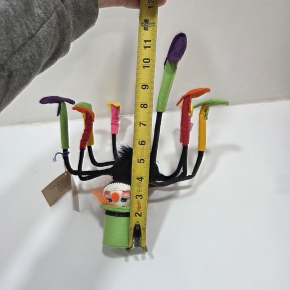 Annalee Doll Halloween Spider 12" 1991 Vintage Posable Decoration With Tags - Picture 12 of 12